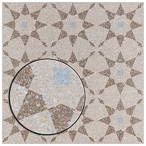 Farnese Aventino Crema 11-1/2" x 11-1/2" Porcelain Floor & Wall Tile - 11 Tiles Per Case - 10.34 Sq. Ft.