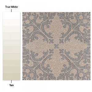 Farnese Molise Crema 11-1/2" x 11-1/2" Porcelain Floor & Wall Tile - 11 Tiles Per Case - 10.34 Sq. Ft.
