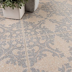 Farnese Molise Crema 11-1/2" x 11-1/2" Porcelain Floor & Wall Tile - 11 Tiles Per Case - 10.34 Sq. Ft.