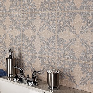 Farnese Molise Crema 11-1/2" x 11-1/2" Porcelain Floor & Wall Tile - 11 Tiles Per Case - 10.34 Sq. Ft.