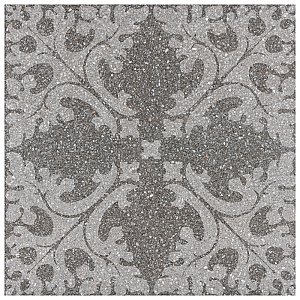 Farnese Molise Grafito 11-1/2" x 11-1/2" Porcelain Floor & Wall Tile - 11 Tiles Per Case - 10.34 Sq. Ft.