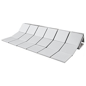 Metro Quad Matte White 11.75" x 11.75" Porcelain Mosaic Tile - Sold Per Case of 10 - 9.79 Square Feet