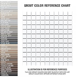 Metro 1" Square Glossy White 10-3/4" x 11-3/4" Porcelain Mosaic Floor & Wall Tile - Sold Per Case of 10 - 9.0 Sq. Ft.
