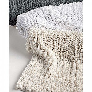 Microfiber Frizz Bath Mat - Natural