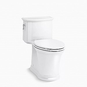 Kohler Harken® One-piece Compact Elongated Toilet 1.28 gpf - White