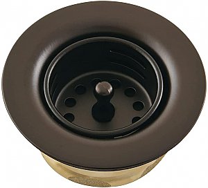 Tacoma Stainless Steel Bar Sink Duo Basket Strainer - Oil Rubbed Bronze