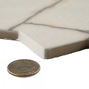 Istanbul Star Day with Day Cross 6" x 12" Porcelain Floor and Wall Tile - 32 Tiles Per Case - 8.64 Square Feet
