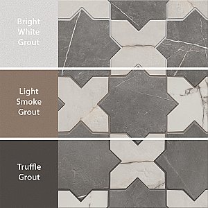 Istanbul Star Night with Day Cross 6" x 12" Porcelain Floor and Wall Tile - 32 Tiles Per Case - 8.64 Square Feet