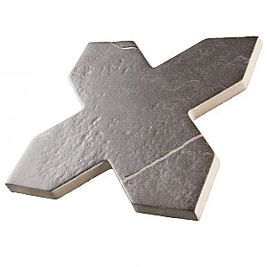 Istanbul Squire Shield Night with Night Cross 6" x 8-3/8" Porcelain Floor and Wall Tile - 48 Tiles Per Case - 9.12 Square Feet