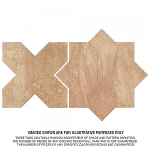 Tech Land Star Fire/Cross Fire 6" x 12" Porcelain Floor & Wall Tile - 1 Tiles Per Case - 0.57 Sq. Ft.