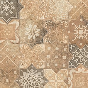 Tech Land Star Fire Temple/Cross Fire Temple 6" x 12" Porcelain Floor & Wall1 Tiles Per Case - 0.57 Sq. Ft.