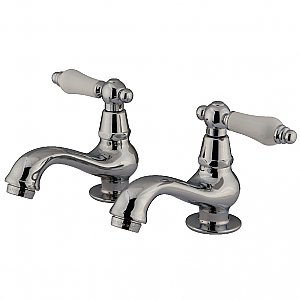 Kingston Brass KS1101PL Heritage Basin Tap Faucet, Polished Chrome