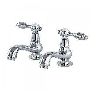 Kingston Brass KS1101TAL Tudor Basin Tap Faucet, Polished Chrome