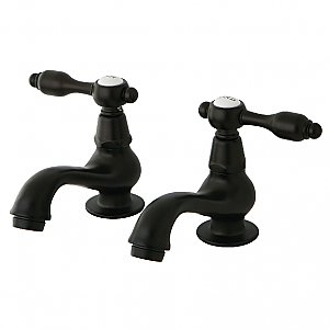 Kingston Brass KS1105TAL Tudor Basin Tap Faucet, Oil Rubbed Bronze