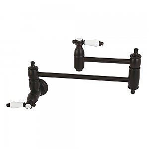 Bel-Air Wall Mount Pot Filler Kitchen Faucet -  Oil Rubbed Bronze