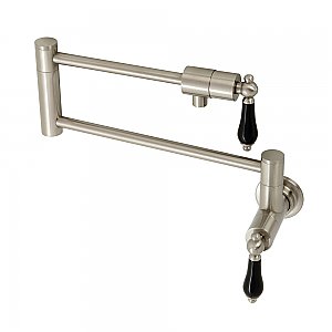 Duchess Wall Mount Pot Filler -  Brushed Nickel
