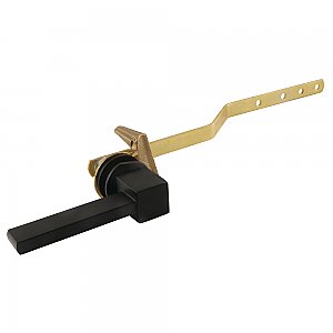 Kingston Brass KTCL10 Claremont Front Mount Toilet Tank Lever, Matte Black