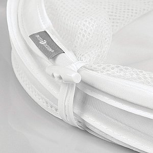Pop up Mesh Laundry Hamper -White