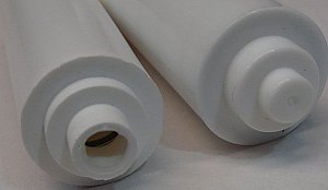 Replacement Toilet Tissue Roll Holder 6-1/16" - White Plastic