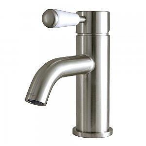 Fauceture LS8228DPL Paris Single-Handle Bathroom Faucet with Push Pop-Up, Brushed Nickel