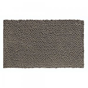 Ultra-Soft Microfiber Frizz Chenille Bath Rug - 20" x 30" - Mocha