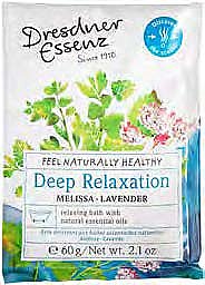 Dresdner Essenz Sparkling Bath - Deep Relaxation - Melissa and Lavender