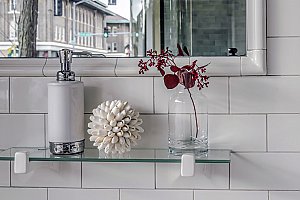 P-Cap Outside Frame Corner Ceramic Tile Molding Tile - 2" x 2" - Many glazes available