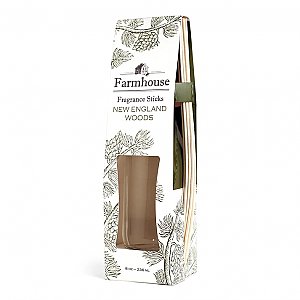 Sweet Grass Farms Reed Diffuser Set - New England Woods