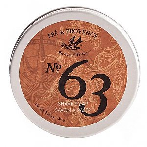 Pre de Provence No. 63 Shea Butter Enriched Shave Soap in Tin