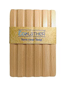 Premium Wooden Soap Dish with Grooves