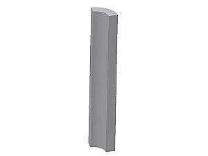 Quarter Cove Ceramic Tile -  6" - Many glazes available