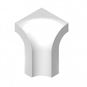 Mud Cap Ceramic Tile - Inside Corner - 2" - Many glazes available