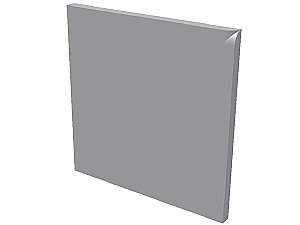 Square Up Corner Ceramic Tile - 6" x 6" - Many glazes available