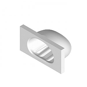 Recessed Ceramic Tile-In Subway Tile Soap Dish - 3" x 6" - Many Colors Available