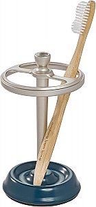 Bexley Ceramic Toothbrush Holder Stand - Matte Navy