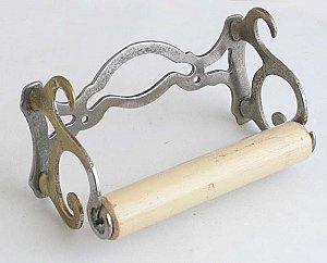 Antique Art Brass Toilet Paper Holder