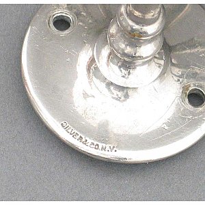 Silver & Co. Nickel Plated Soap Dish