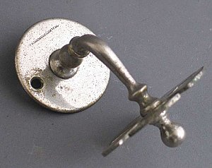 J. L. Mott Nickel Plated Toothbrush
