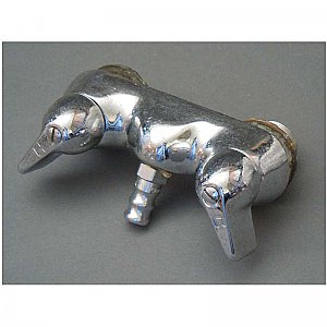 Antique "Rockwell" Chrome Tub Filler