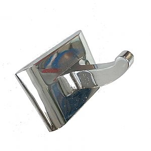 Antique Hall Mack Chrome Surface Mount Bath Robe Hook - Circa 1950
