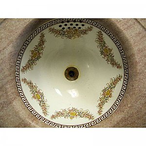 Antique Marble Corner Sink