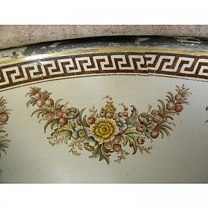 Antique Marble Corner Sink