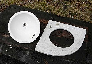 Antique Marble Sink