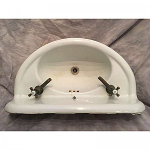 Vintage Cast Iron Wall Hung Sink