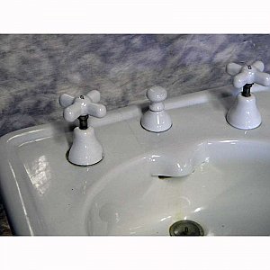 Antique Crane Nova Pedestal Sink