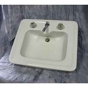 Antique Kohler Vitreous China Pedestal Sink Top Only