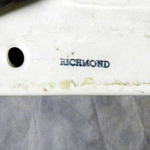 Antique Shelf Back Wall Hung Sink