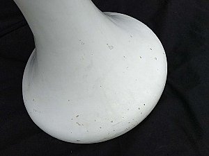 Antique "Standard" Cast Iron Pedestal Sink Circa 1913 - Mae West or Jetson's Style