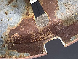 Antique "Standard" Cast Iron Pedestal Sink Circa 1913 - Mae West or Jetson's Style