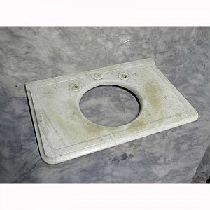 Antique Marble Sink Top